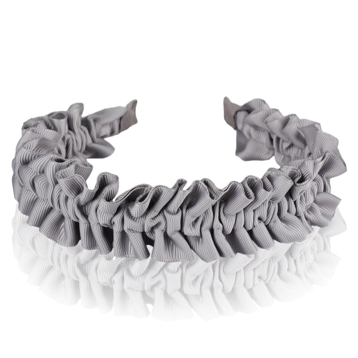 Vembley Attractive Araceli Grey Plastic Hairband For Women and Girls. - Vembley