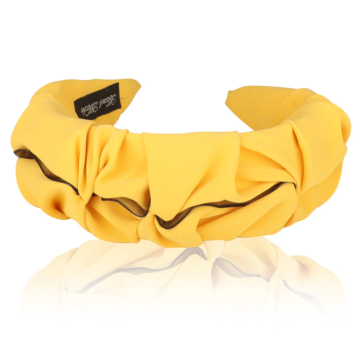 Yellow Plastic Head Turner Hairband