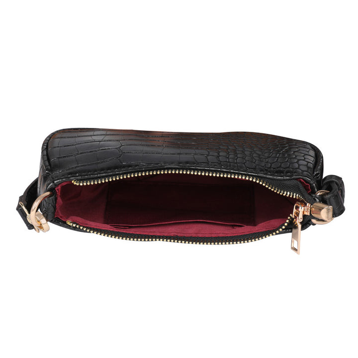 Black Ziploc Sling Bag