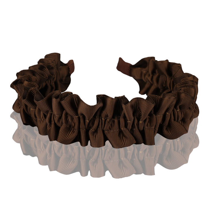 Araceli Brown Plastic Hairband