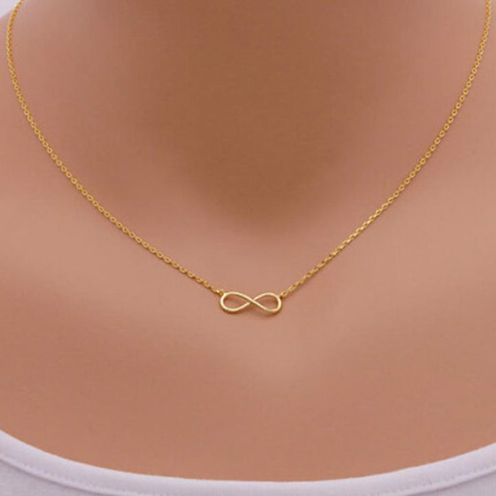 Combo Of 4 Infinite Butterfly Double Circle Ring Pendant