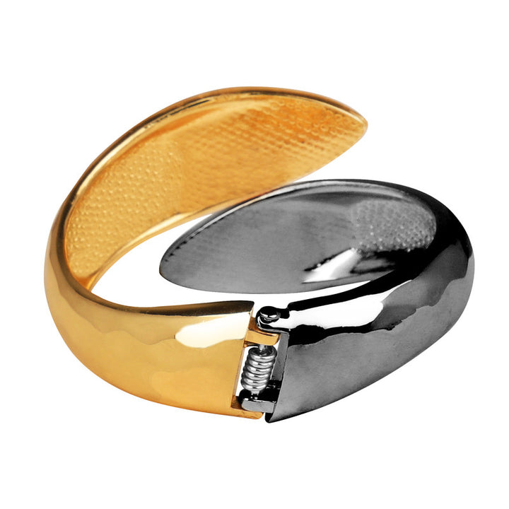 Vembley Stunning Black Golden Double Trouble Bracelet For Women and Girls