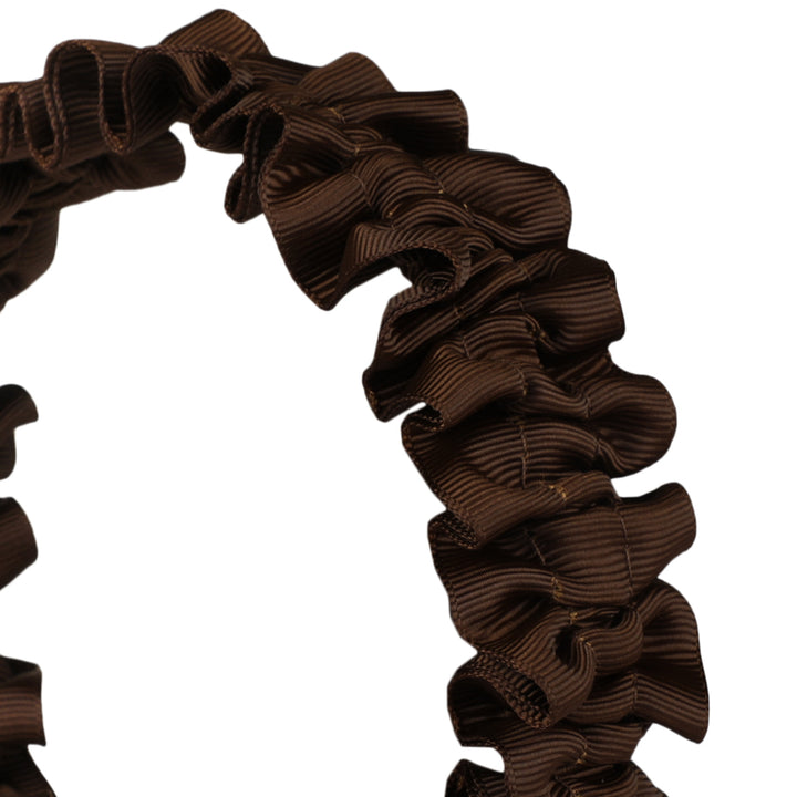 Araceli Brown Plastic Hairband