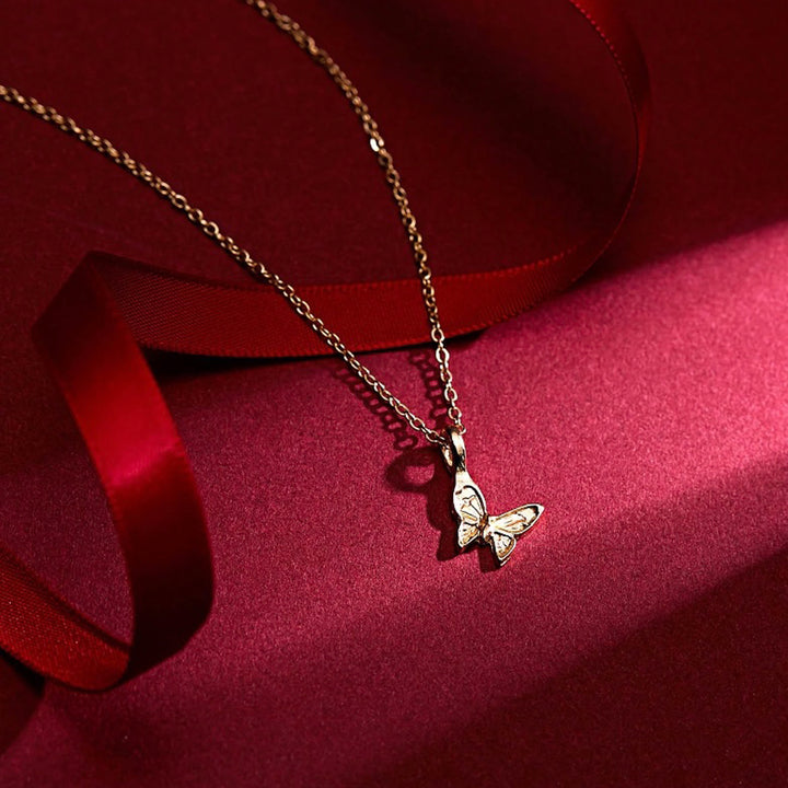 Combo Of 4 Infinite Butterfly Double Circle Ring Pendant
