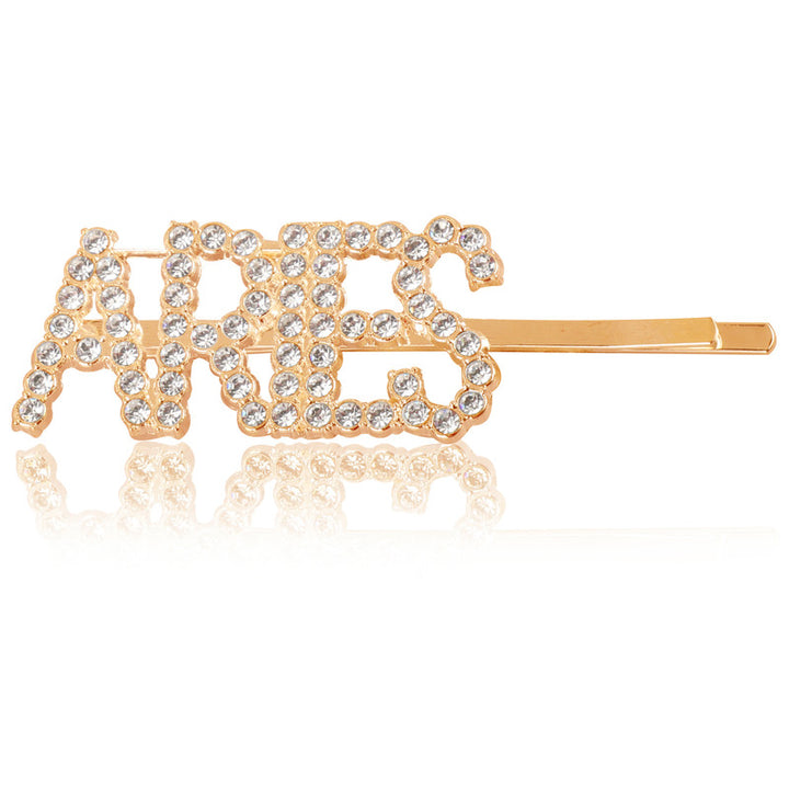 Vembley Combo Of 2 Stunning Aries Golden and Silver Hairclip For Women and Girls