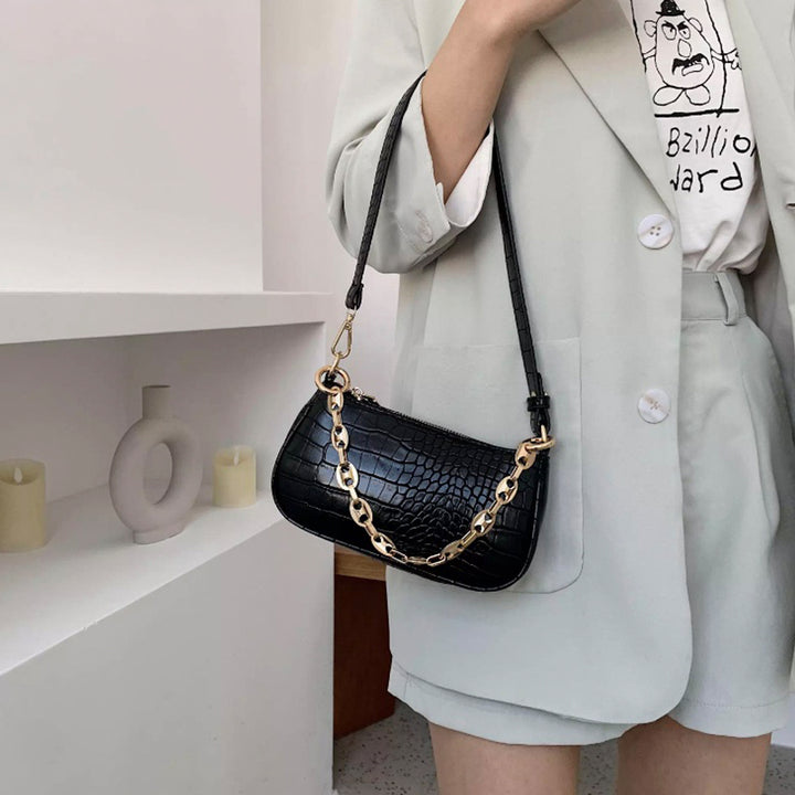 Black Ziploc Sling Bag