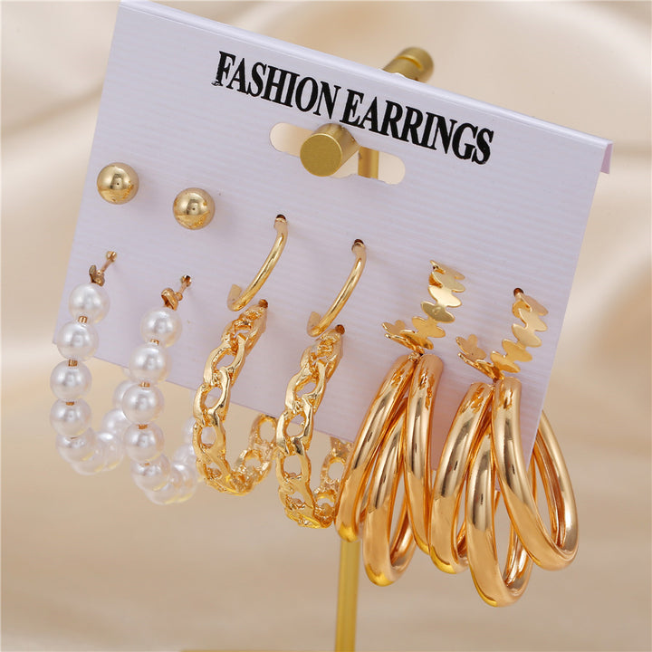 Vembley Amazing 11 Pair Combo Earrings Set for Women – Western & Traditional Wear