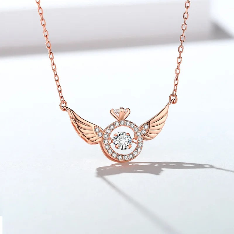 Angel Wings Petite - The Silver Wings - Necklace LAN031