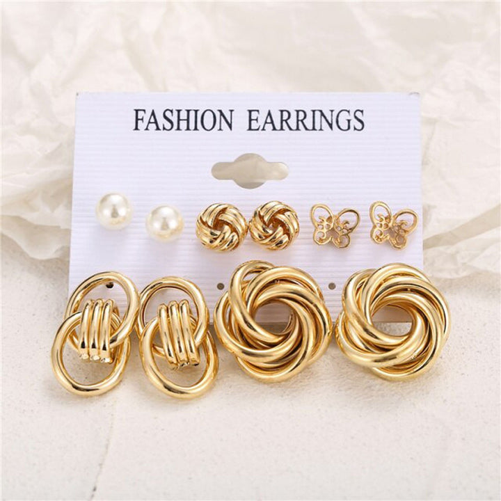 Vembley Amazing 11 Pair Combo Earrings Set for Women – Western & Traditional Wear