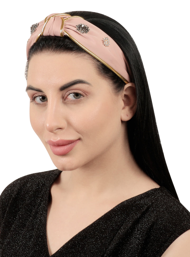Pink Plastic Motif Galaxy Hairband
