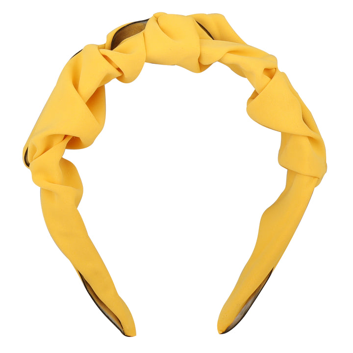 Yellow Plastic Head Turner Hairband
