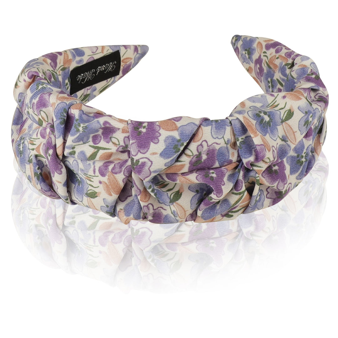 Purple Plastic Lavender Fields Hairband