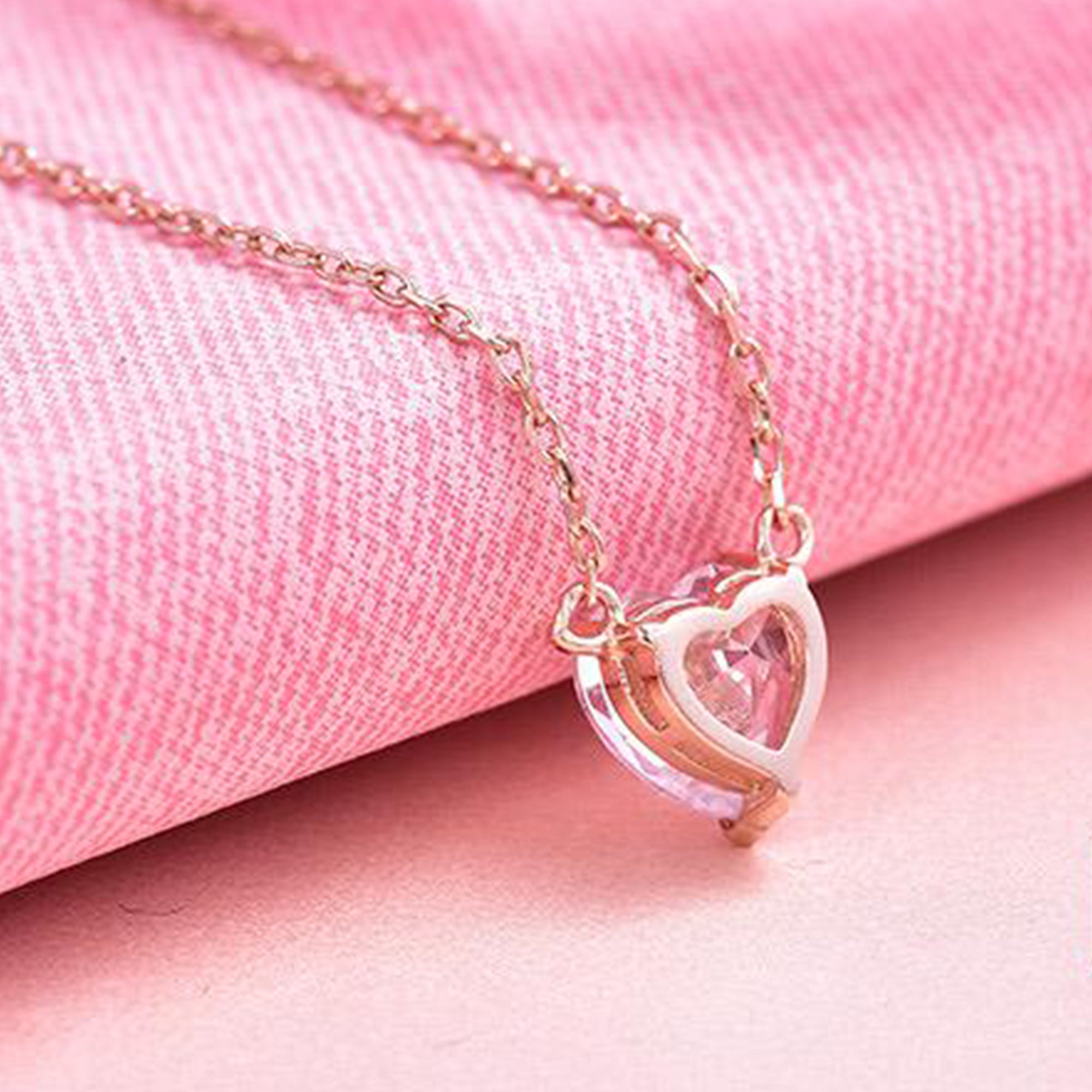 Heart necklace for on sale girls