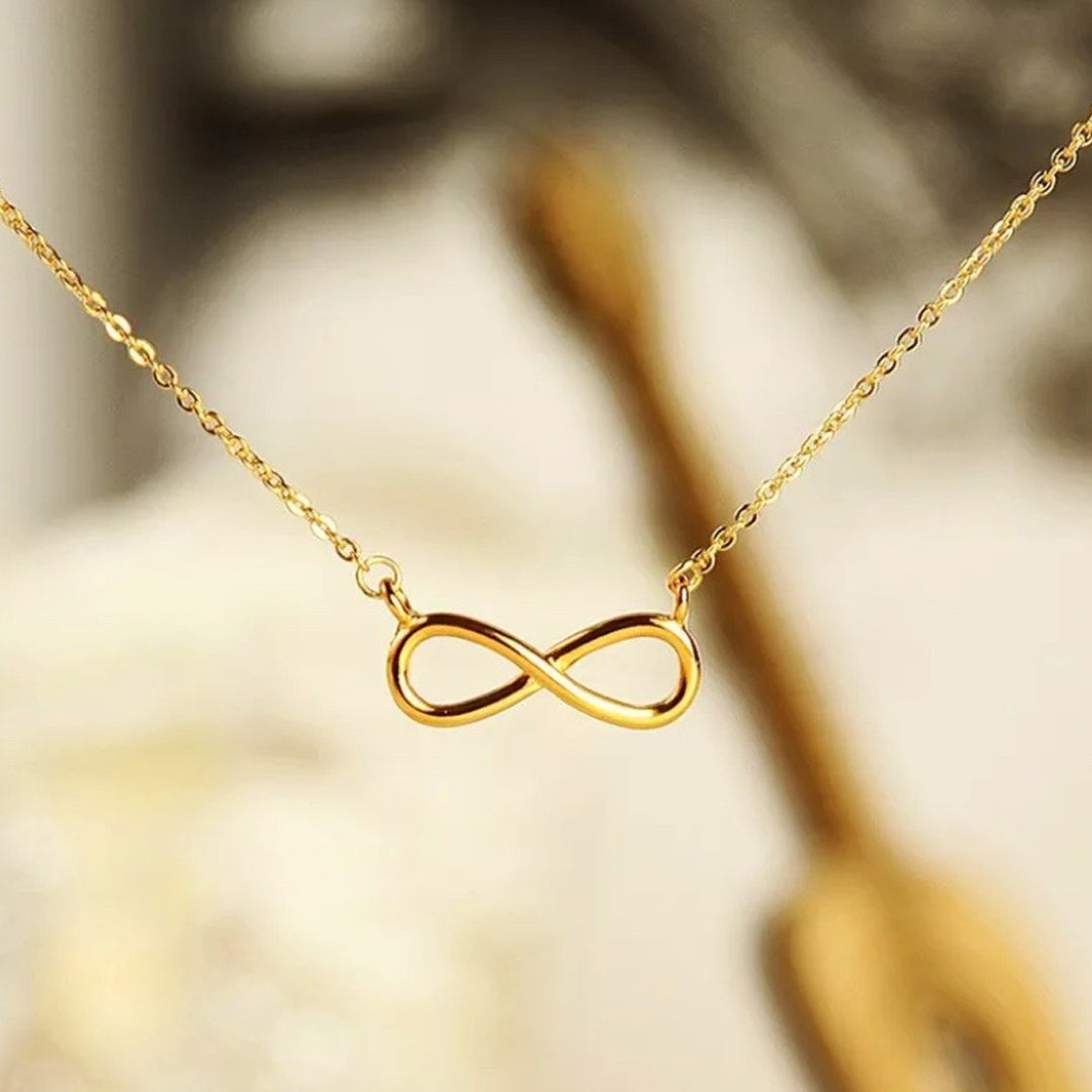 Gold Plated Infinite Pendant