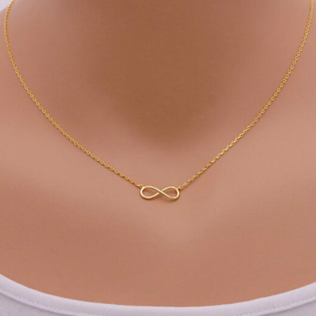 Gold Plated Infinite Pendant
