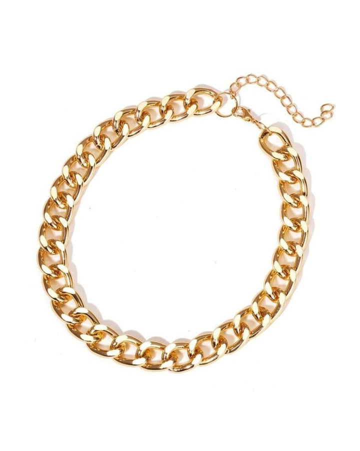 Touch of Gold Chunky Chain Necklace