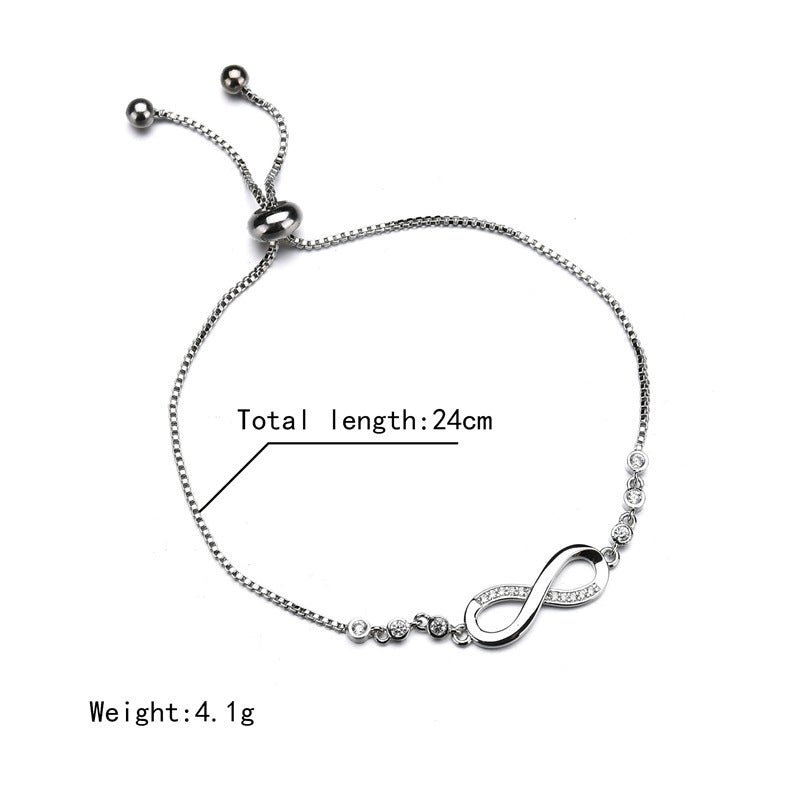 Delicate Chain Infinity Bracelet » Gosia Meyer Jewelry