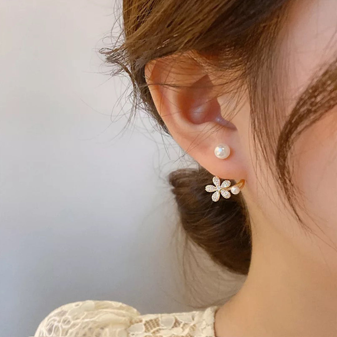 Buy Gold Earrings for Women by VEMBLEY Online | Ajio.com