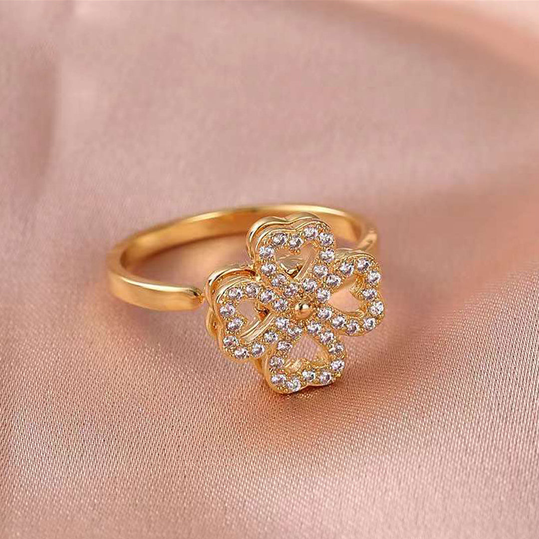 Chopard Chopardissimo Diamond Gold Rotating Band Ring – Oak Gem