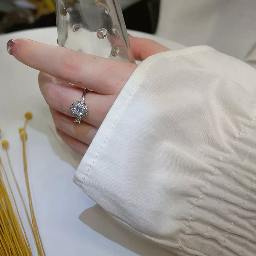 Wedding Ring Rotating LILIT Yellow Gold