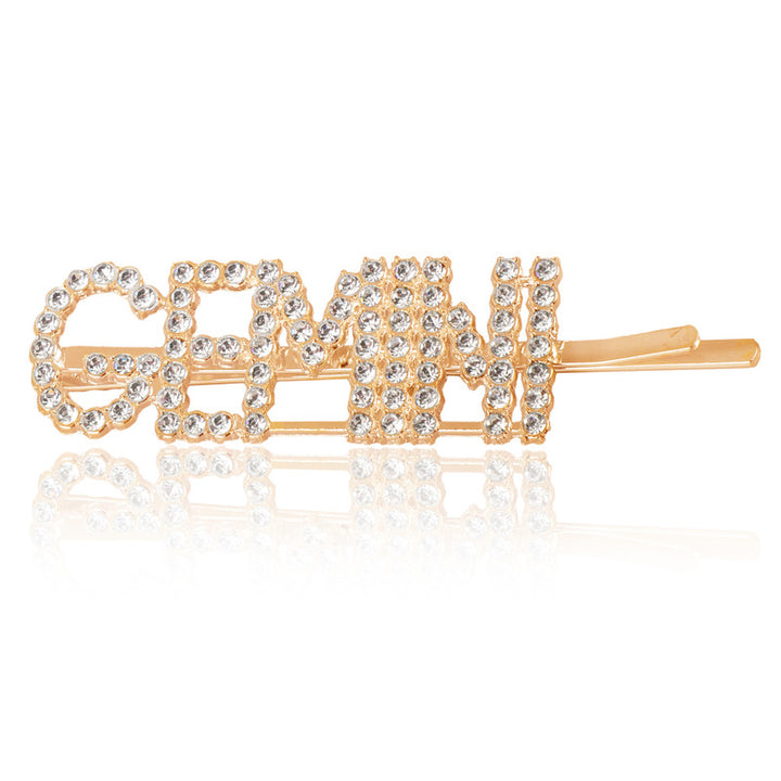 Vembley Combo Of 2 Attractive Gemini Golden and Silver Hairclip For Women and Girls